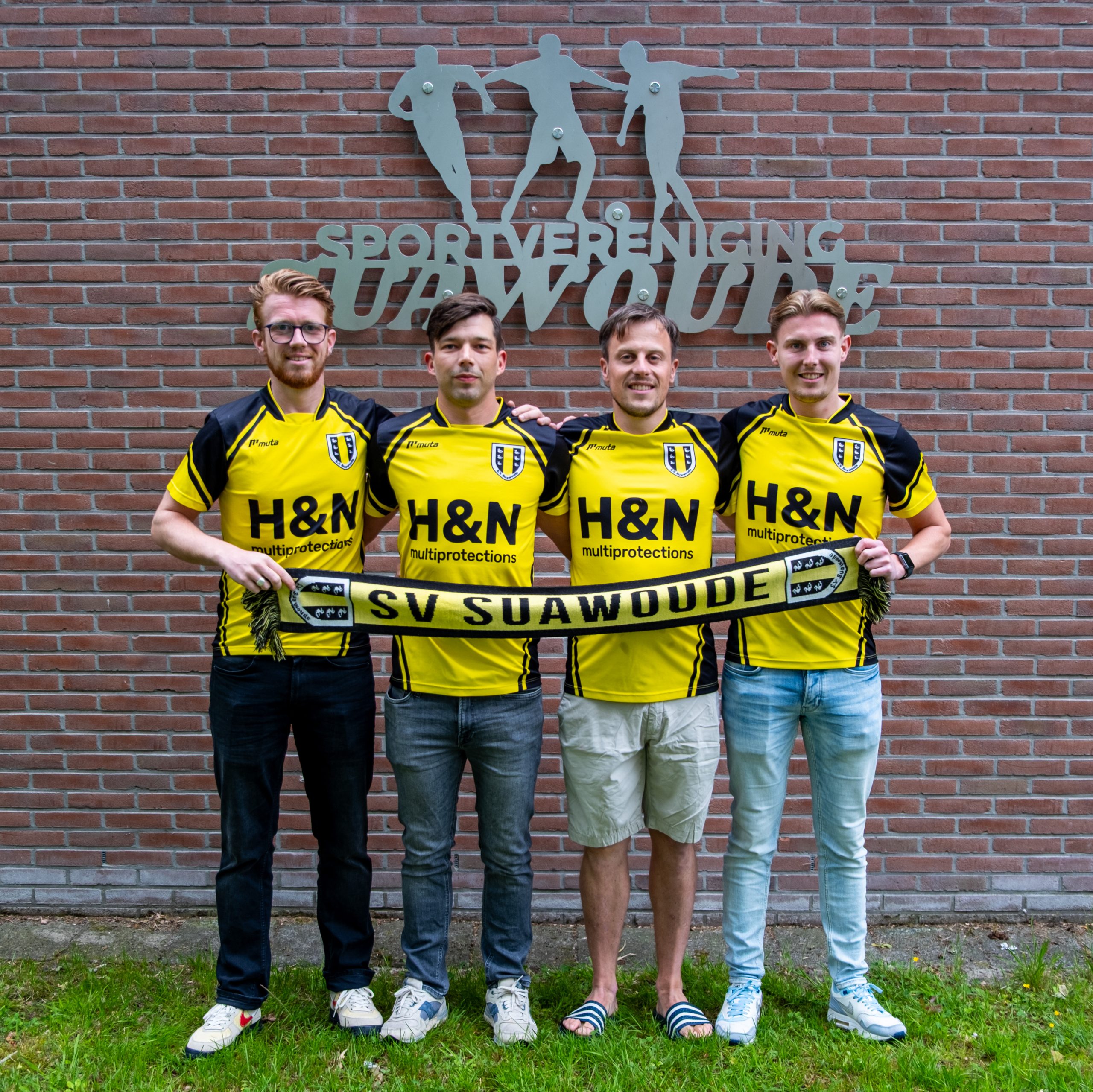 Sander Sijbesma, Jelte Bosma, Jake Goldsmith, Foppe Jan Douwes